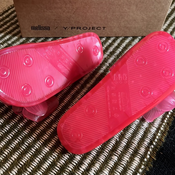 NWB Y/Project x Melissa Pink Jelly Orchid Sandals Size 7 - Picture 2 of 4